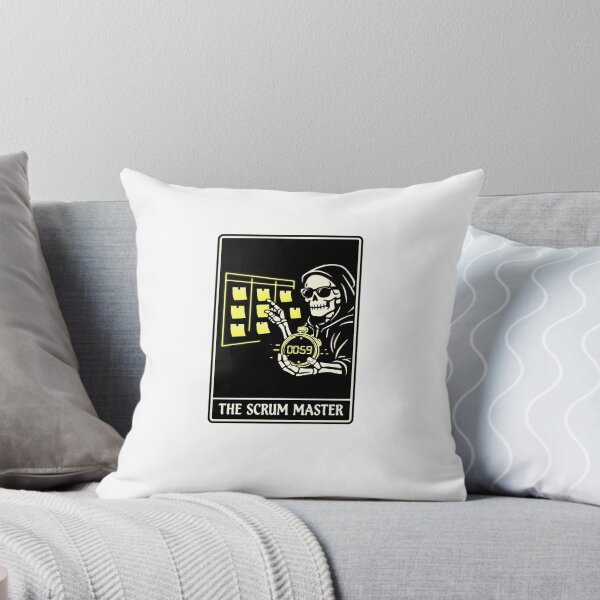 Item preview, The Scrum Master Tarot Card - Agile Project Management Joke Gift designed and sold by ByteAndBones.