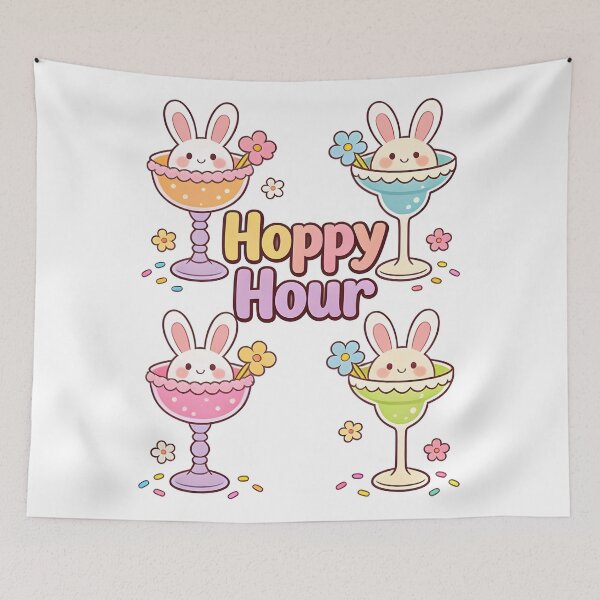 Item preview, easter cocktails hoppy hour designed and sold by Uglyandcute.