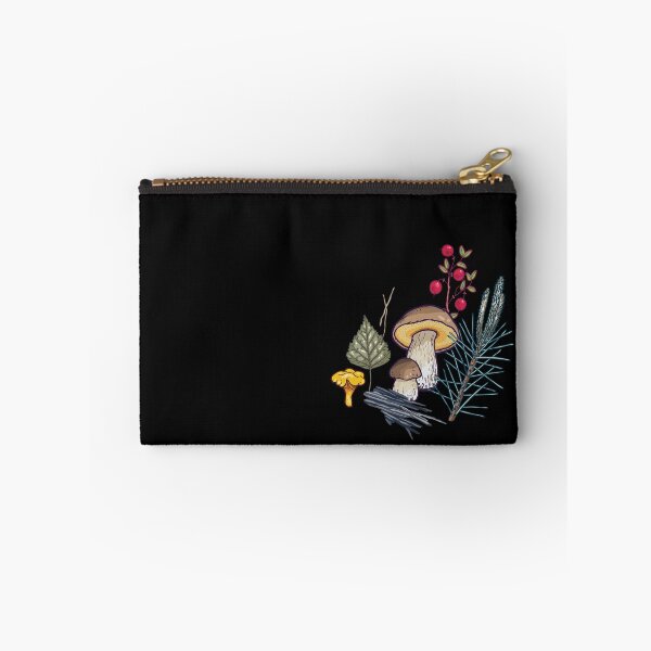 Item preview, Chanterelle & Boletus Mushroom Pattern designed and sold by smalldrawing.