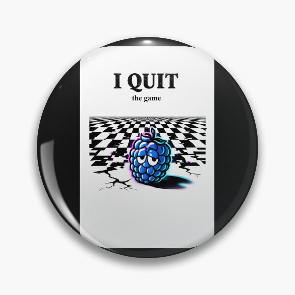 Item preview, I Quit The Game Shirt – Funny Burnout Meme, Relatable Quote, Glitch Chess Vaporwave Graphic Tee designed and sold by VINTAGEPUNTEES.
