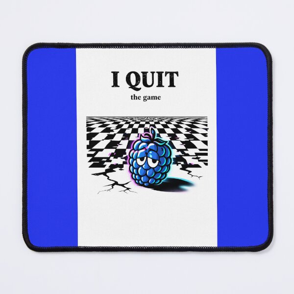 Item preview, I Quit The Game Shirt – Funny Burnout Meme, Relatable Quote, Glitch Chess Vaporwave Graphic Tee designed and sold by VINTAGEPUNTEES.