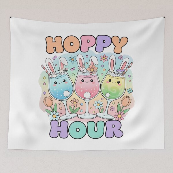 Item preview, easter cocktails hoppy hour designed and sold by Uglyandcute.