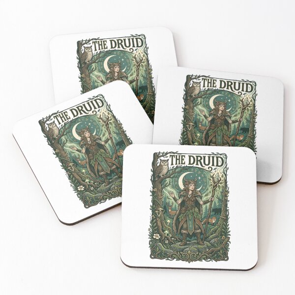 Item preview, The Druid Tarot Card Nature Magic Tabletop RPG designed and sold by Fenay Designs.