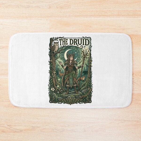 Item preview, The Druid Tarot Card Nature Magic Tabletop RPG designed and sold by Fenay Designs.