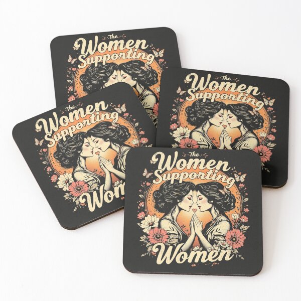 Item preview, The Women Supporting Women Retro Feminist Floral Vintage Design designed and sold by Prime legend .