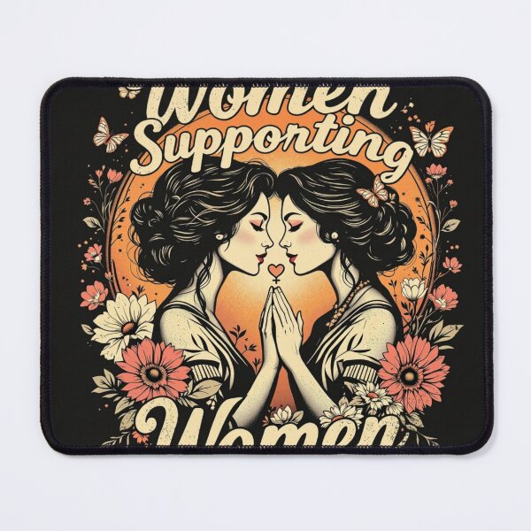 Item preview, The Women Supporting Women Retro Feminist Floral Vintage Design designed and sold by Prime legend .