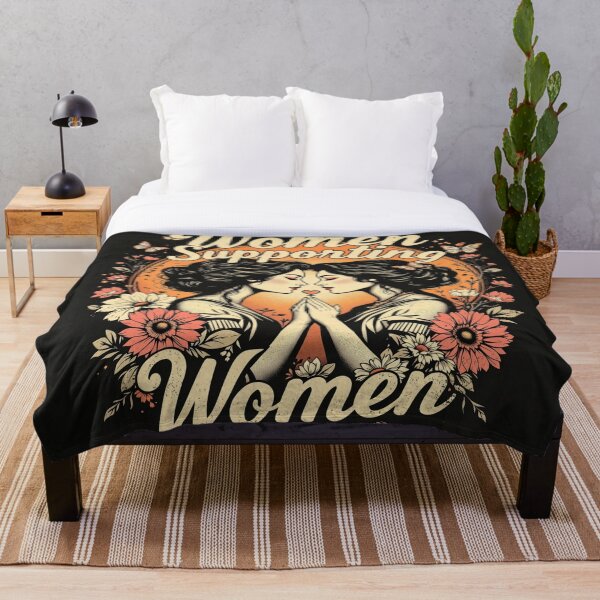 Artikelvorschau, Frauen unterstützen Frauen – Retro-feministisches florales Vintage-Design entworfen und verkauft von Prime legend .