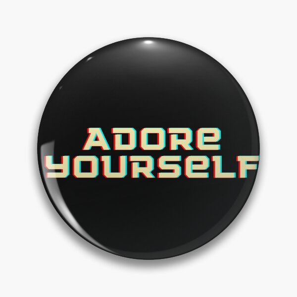Item preview, Adore Yourself Retro 3D designed and sold by GlimmerAura.