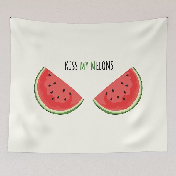 Item preview, Kiss My Melons designed and sold by Amir Faysal.