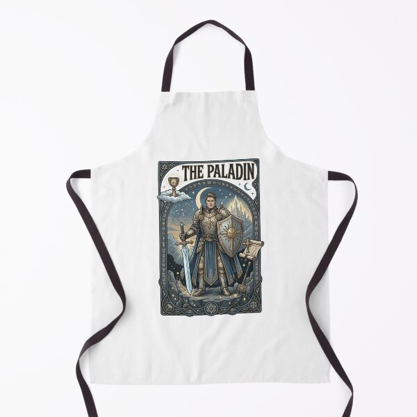 Item preview, The Paladin Tarot Card Holy Knight Fantasy RPG designed and sold by Fenay Designs.