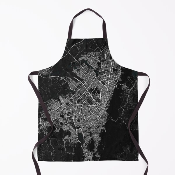 Item preview, Bogota City Map Colombia - Dark designed and sold by deMAP.