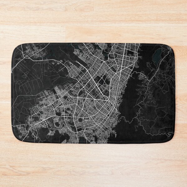 Item preview, Bogota City Map Colombia - Dark designed and sold by deMAP.