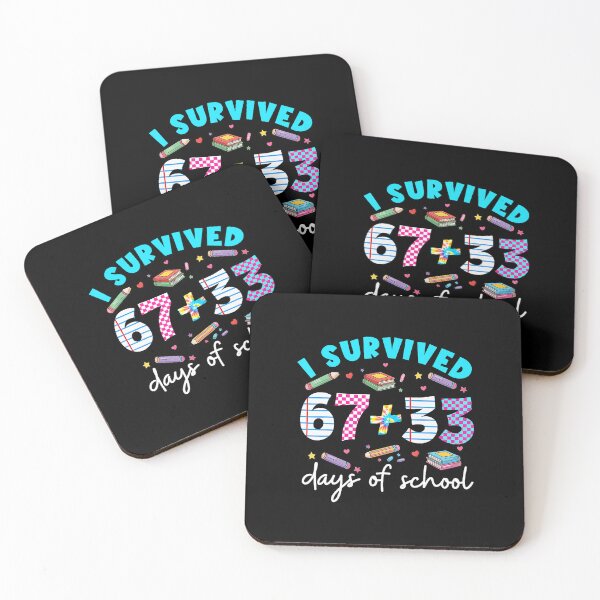 Item preview, I Survived 100 Days of School Funny Teacher Celebration designed and sold by gladysenglish.