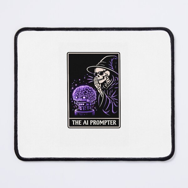 Item preview, The AI Prompter Tarot Card - Prompt Engineer Machine Learning Gift designed and sold by ByteAndBones.