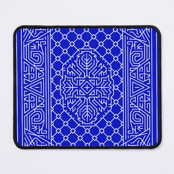 Item preview, Geometric Playing Card Vector Art Blue designed and sold by Be-bored.