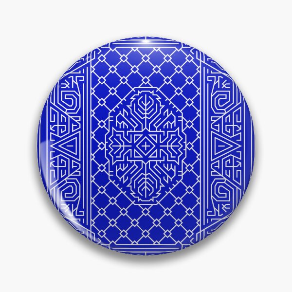 Item preview, Geometric Playing Card Vector Art Blue designed and sold by Be-bored.