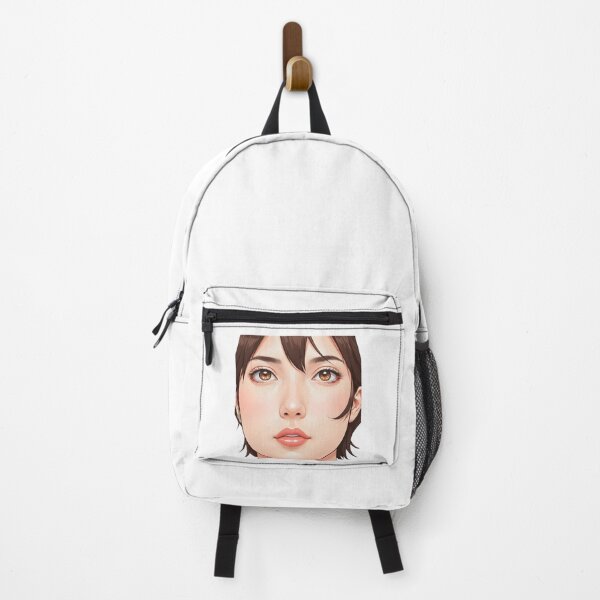Item preview, Minimal Anime Face Line Art – Expressive Minimalist Character Design - 2 designed and sold by RELAX STATION.