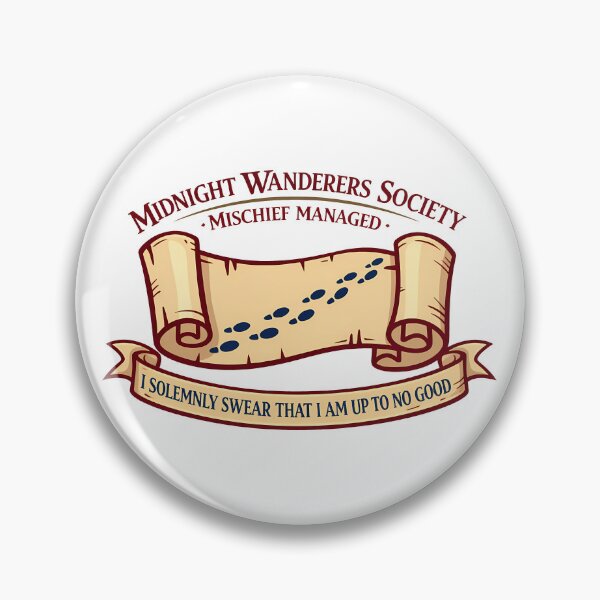 Item preview, Midnight Wanderers Secret Society Crest designed and sold by agearb.