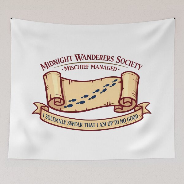 Item preview, Midnight Wanderers Secret Society Crest designed and sold by agearb.