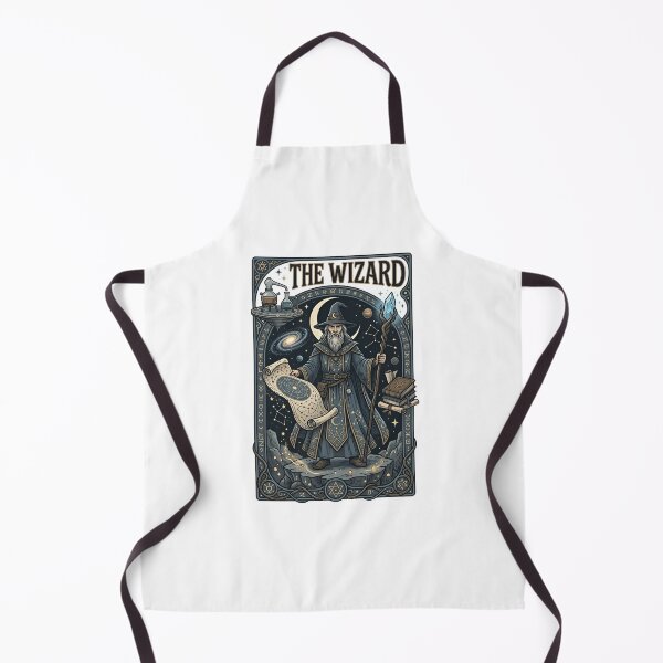 Item preview, The Wizard Tarot Card Magic Tabletop RPG Fantasy designed and sold by Fenay Designs.