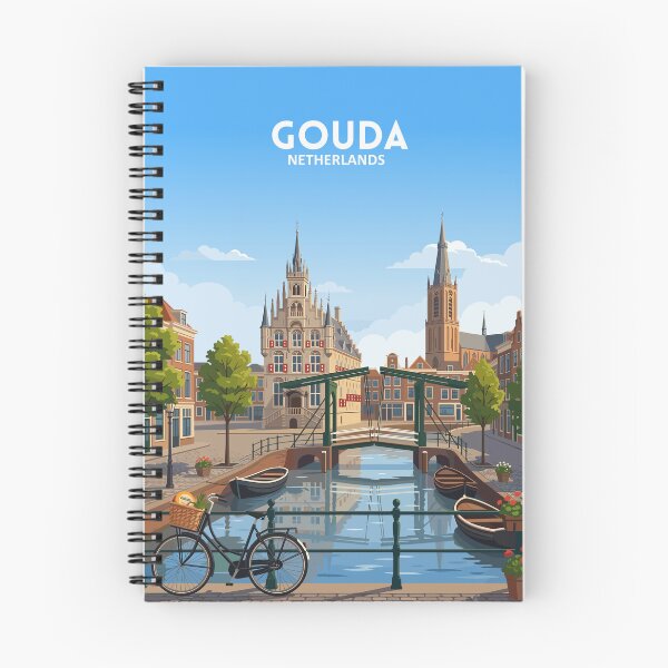 Item preview, Gouda Netherlands - Travel Art designed and sold by Marciolini.