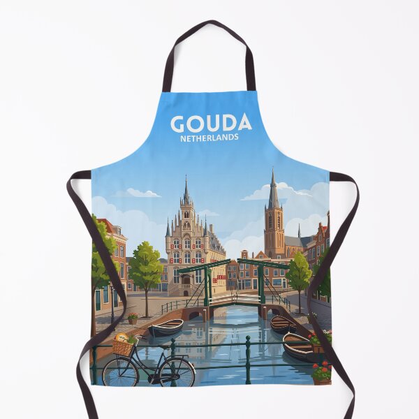 Item preview, Gouda Netherlands - Travel Art designed and sold by Marciolini.