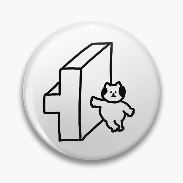 Item preview, a Cat next to ㅓ designed and sold by superbaechoo.