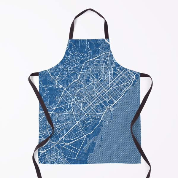 Item preview, Barcelona City Map of Spain - Blueprint designed and sold by deMAP.