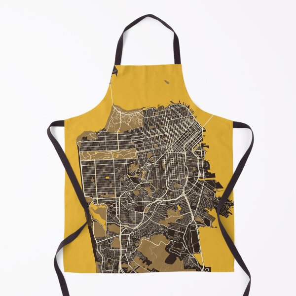 Item preview, San Francisco City Map of California, USA - Pastel designed and sold by deMAP.