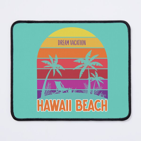Item preview, Hawaii Beach Dream Vacation Retro Art designed and sold by JonnaHurmerinta.