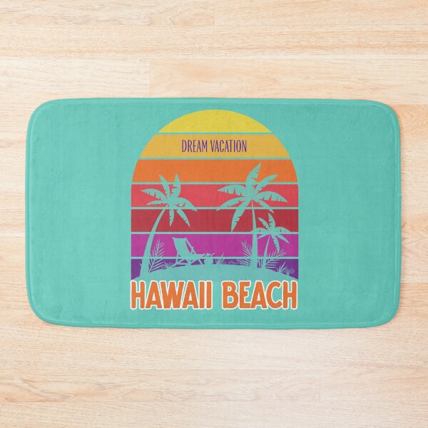 Item preview, Hawaii Beach Dream Vacation Retro Art designed and sold by JonnaHurmerinta.
