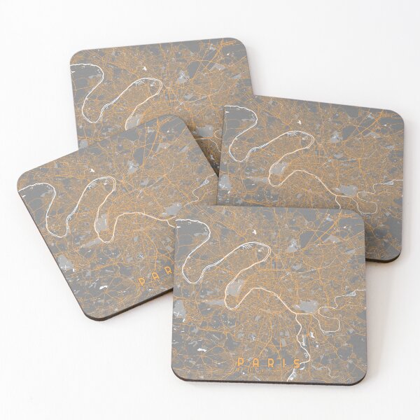 Item preview, Paris City Map of France  - Bauhaus designed and sold by deMAP.