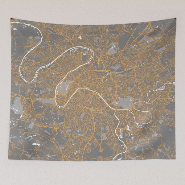 Item preview, Paris City Map of France  - Bauhaus designed and sold by deMAP.