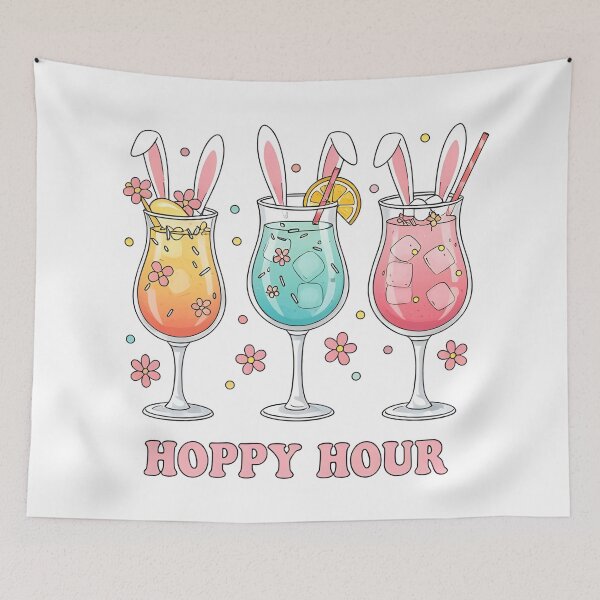 Item preview, easter cocktails hoppy hour designed and sold by Uglyandcute.