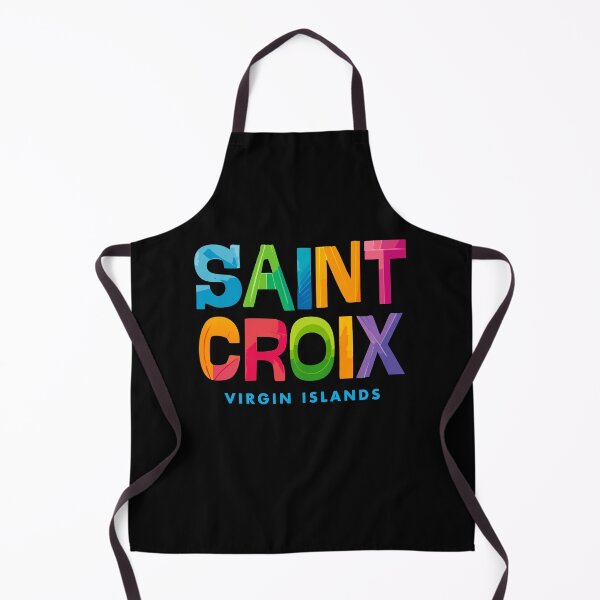 Item preview, Saint Croix Virgin Islands Retro Typographic Design designed and sold by Futurebeachbum.