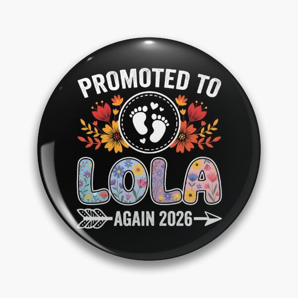 Item preview, Promoted to Lola Again 2026 Flower Grandma 2nd 3rd Reveal designed and sold by OlakunleOloroz.