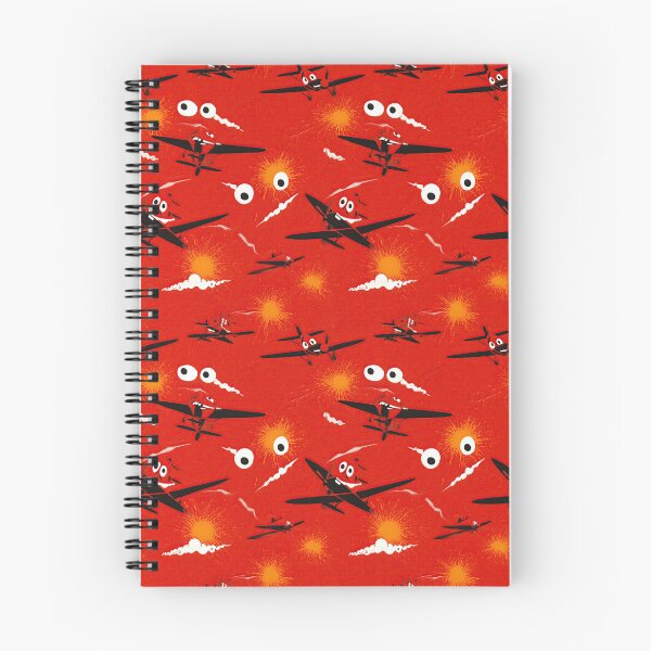 Item preview, Red Sky Airplanes and Explosions Action Pattern designed and sold by Piotrek0001.