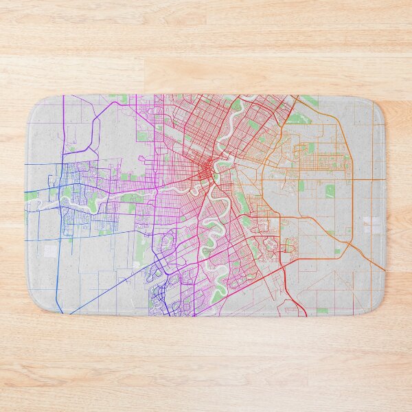 Item preview, Winnipeg City Map of Manitoba, Canada - Colorful designed and sold by deMAP.