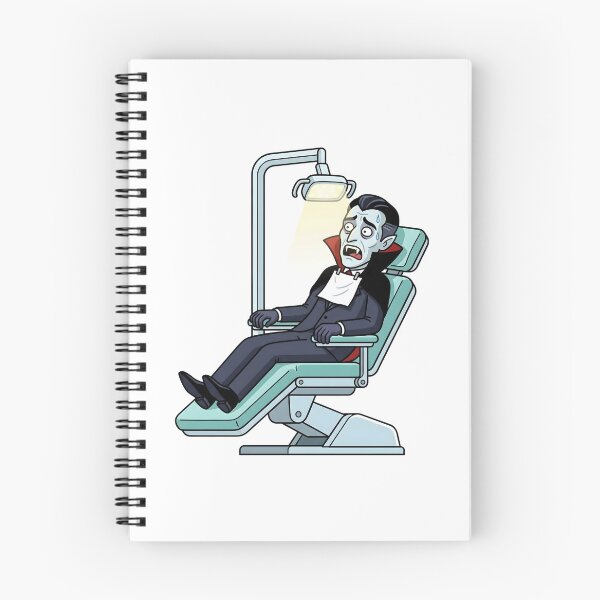 Item preview, Nervous Vampire Sitting in Dentist Chair designed and sold by Kvarny.