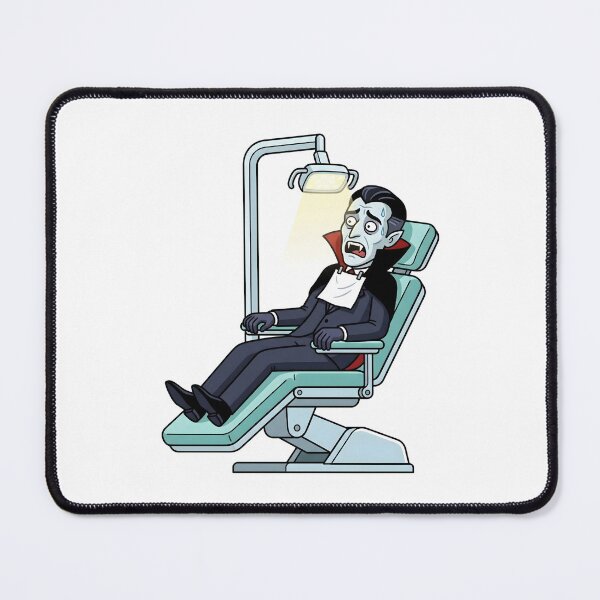 Item preview, Nervous Vampire Sitting in Dentist Chair designed and sold by Kvarny.