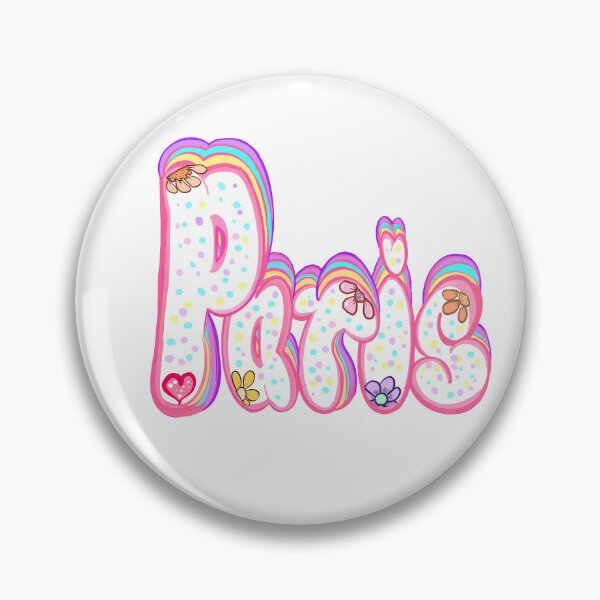 Item preview, Paris name floral - Top 10 best personalized gifts personalised Graffiti name Paris designed and sold by Artonmytee.