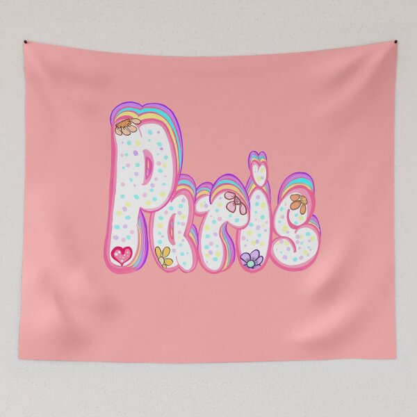 Item preview, Paris name floral - Top 10 best personalized gifts personalised Graffiti name Paris designed and sold by Artonmytee.