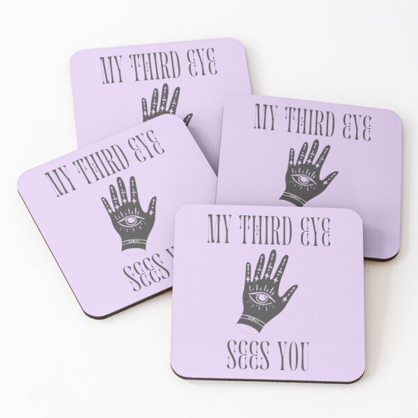Item preview, My Third Eye Sees You Fun, Witchy Graphic designed and sold by SumSmiles.