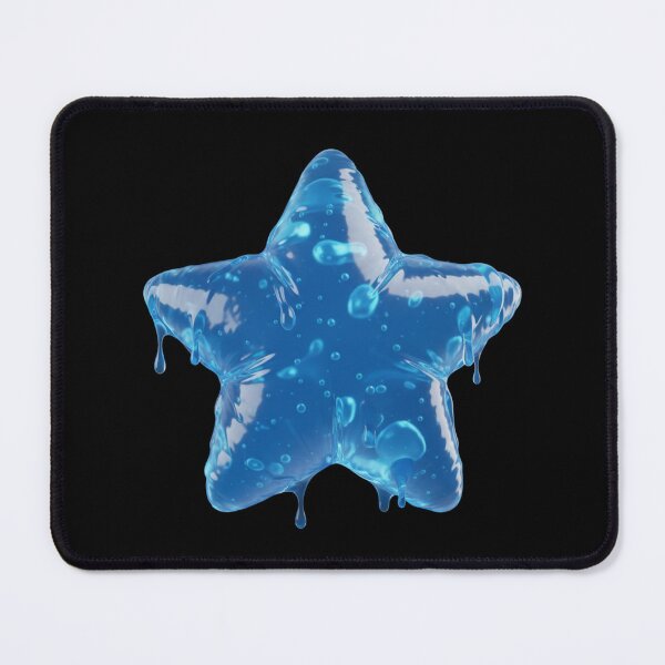 Item preview, Glossy Jelly Blue Inflated 3D Play Star Aesthetic designed and sold by FiveBlessings.