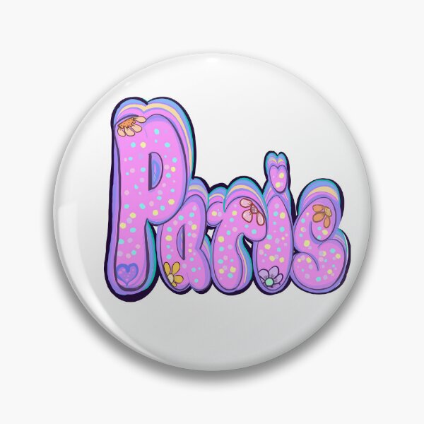 Item preview, Paris name vintage retro floral - Top 10 best personalized gifts personalised Graffiti name Paris designed and sold by Artonmytee.