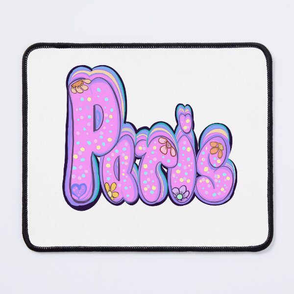 Item preview, Paris name vintage retro floral - Top 10 best personalized gifts personalised Graffiti name Paris designed and sold by Artonmytee.