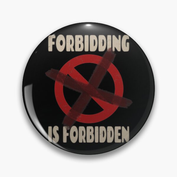 Item preview, Forbidding Is Forbidden – Vintage Protest Graphic designed and sold by RonnyMilleo.