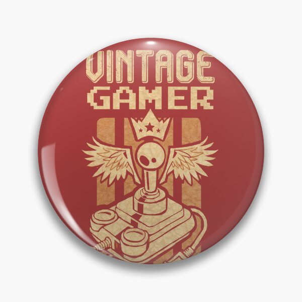 Aperçu de l'œuvre Vintage gamer - Golden Joystick King créée et vendue par L'atelier de Grôchat.