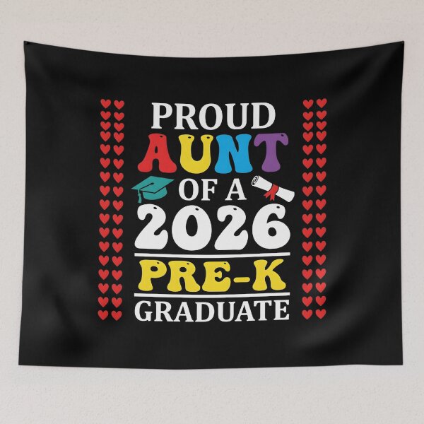 Item preview, Proud Aunt of 2026 Pre-K Graduate Mothers Day Graduation designed and sold by OlakunleOloroz.