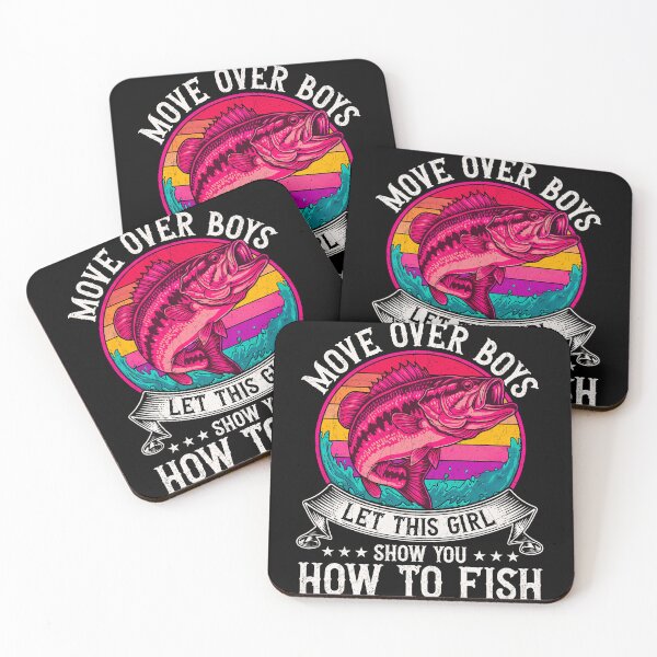 Item preview, Move Over Boys Let This Girl Show You How To Fish Female Angler Fishing Woman designed and sold by StickChic.